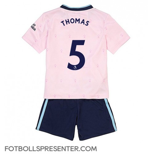 Arsenal Thomas Partey #5 Tredje tröja Barn 2022-23 Kortärmad (+ korta byxor)